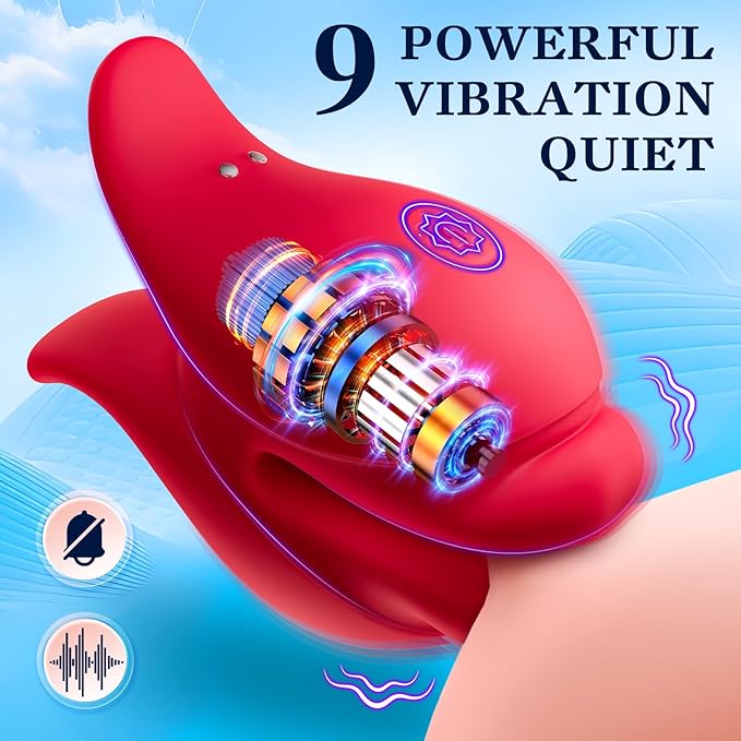 Vibrator Sex Toys Nipple Toys for Women - 2 in 1 Nipple Clamps Clitoral Stimulator with 10 Vibrating Mode, Remote Control Adult Toys for Women - AVYXO