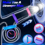 Silicone Cock Rings - Multi-Coloured Erection Enhancers Set - AVYXO