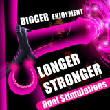 Remote Control 4-in-1 Vibrating Cock Ring & Prostate Massager with Anal Plug - AVYXO
