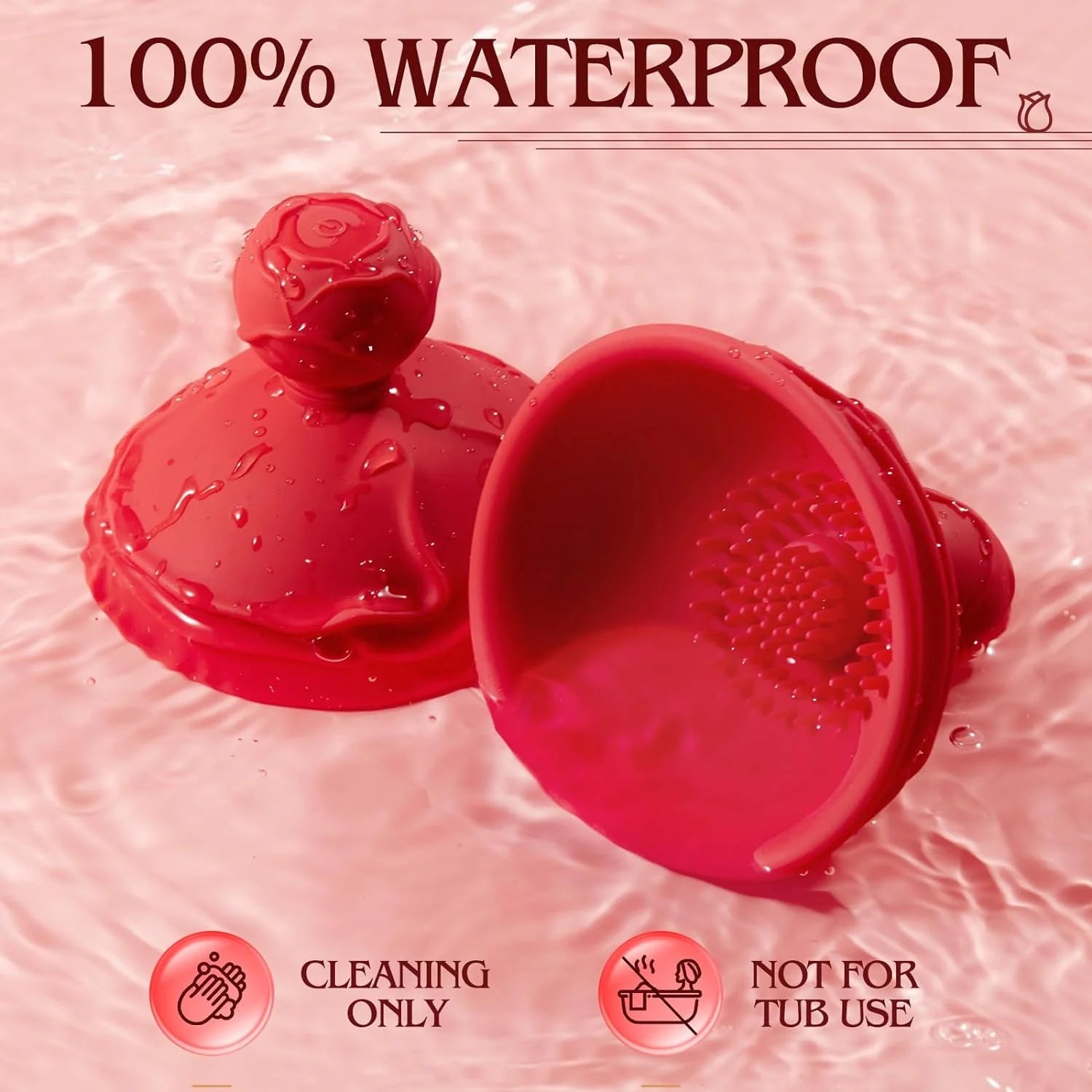 Discover the pleasure of our Rose Sex Toy Sucking Stimulator. Wireless, with 10 powerful vibration and rotation modes - AVYXO