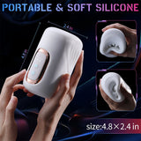 Automatic Male Masturbators Sex Toy - Male Sex Toys for Penis Stroker with 10 Tapping & 10 Vibrating Modes - AVYXO