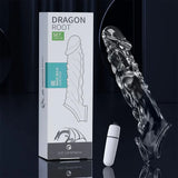 Reusable Penis Sleeve with 3.6 Inch Vibrating Ring - AVYXO