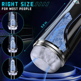 Automatic Male Masterburbater Sex Toys Male Masturbator with 7 Thrusting Vibrations - AVYXO