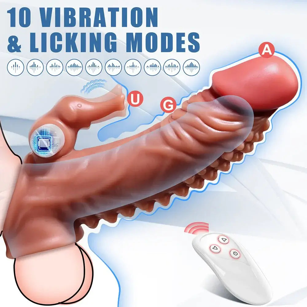 Penis Sleeve Cock Sleeve Vibrator – Enhance Pleasure & Performance