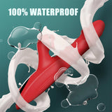 Thrusting Dildo for Women Adult Toys G Spot Vibrator Clitoral Stimulator with 10 Tongue Licking & 10 Vibrating Modes & Heating Function - AVYXO