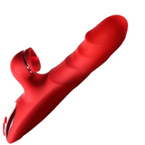 Thrusting Dildo for Women Adult Toys G Spot Vibrator Clitoral Stimulator with 10 Tongue Licking & 10 Vibrating Modes & Heating Function - AVYXO