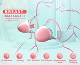 Nipple Toy Clamps, Strong Sucking Stimulator Massager with 10 Vibrator Rotation Modes - AVYXO