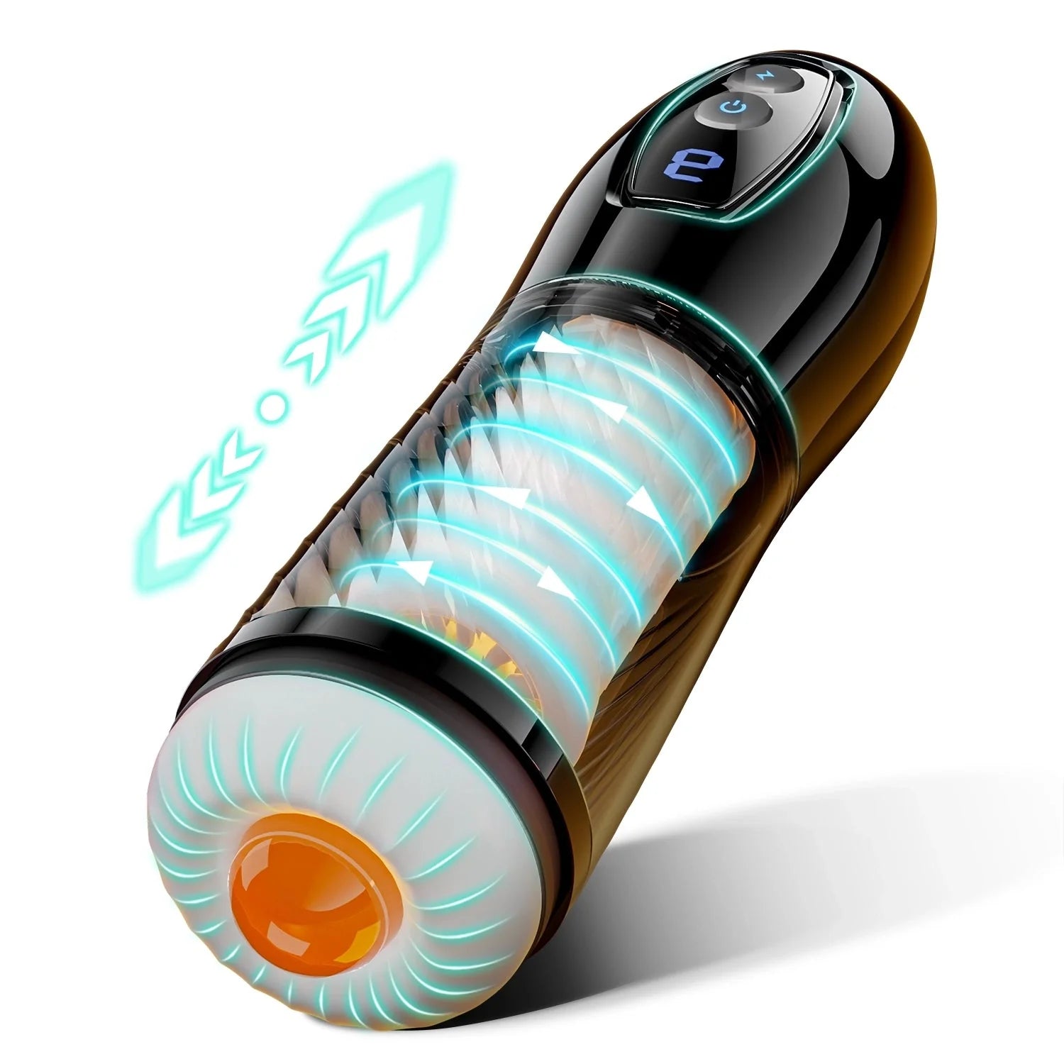 Automatic Male Masturbation Cup - 9 Telescopic + Rotating Modes - AVYXO