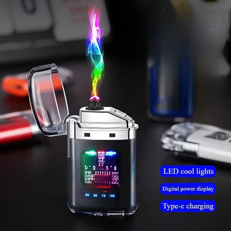 Transparent shell outdoor waterproof electronic pulse power display lighte - AVYXO