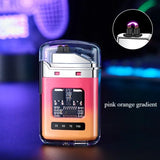 Transparent shell outdoor waterproof electronic pulse power display lighte - AVYXO