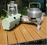 Foldable Camping Butane Stove, Portable Camping Stove Outdoor Gas Stove with Storage Bag suitable for Picnic, Backpacking Hiking, Adventure, Home Travel, Outdoor Patio, RV Trip - AVYXO