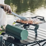 Foldable Camping Butane Stove, Portable Camping Stove Outdoor Gas Stove with Storage Bag suitable for Picnic, Backpacking Hiking, Adventure, Home Travel, Outdoor Patio, RV Trip - AVYXO