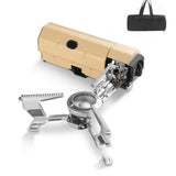 Foldable Camping Butane Stove, Portable Camping Stove Outdoor Gas Stove with Storage Bag suitable for Picnic, Backpacking Hiking, Adventure, Home Travel, Outdoor Patio, RV Trip - AVYXO