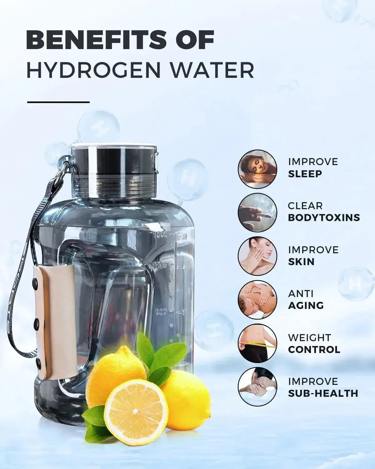 #1Hydrogen portable kettle  Large capacity - coolibbey