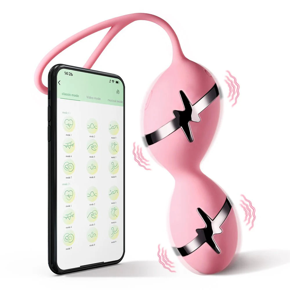 APP Remote Control Electroshock jumping egg strong shock force adult erotic sex toys couples conditioning, anal adult men and women toys - AVYXO