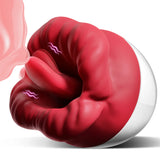 Rose Sex Toys Vibrator for Women - Adult Toys with 10 Vibrating & 10 Tongue Licking Modes - AVYXO