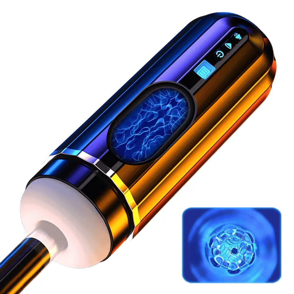 Automatic Sucking Male Masturbator - 5 Sucking & 10 Vibration Modes - AVYXO