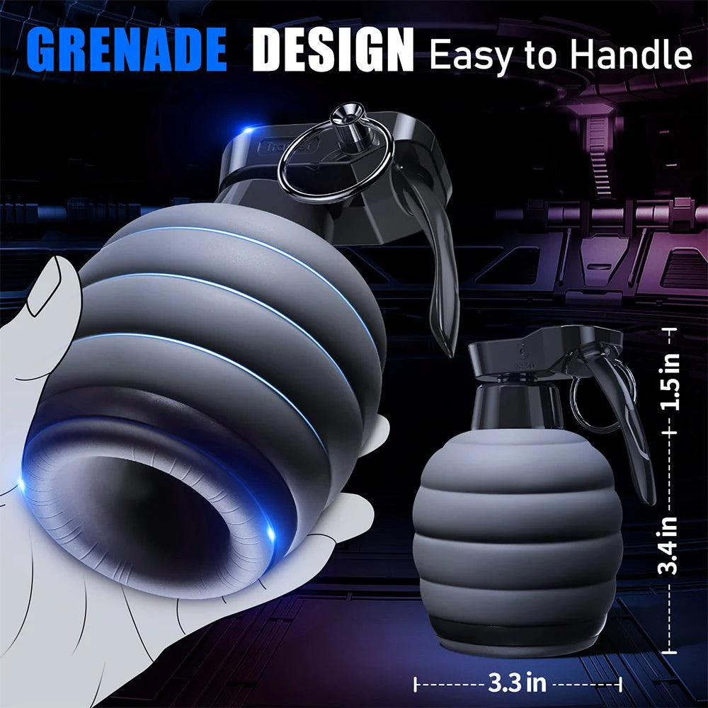 PreviousNext       Male Masturbator Male Sex Toys - Adult Toys Male Vibrator with 10 Vibrating Modes for Glans Training for black color - AVYXO