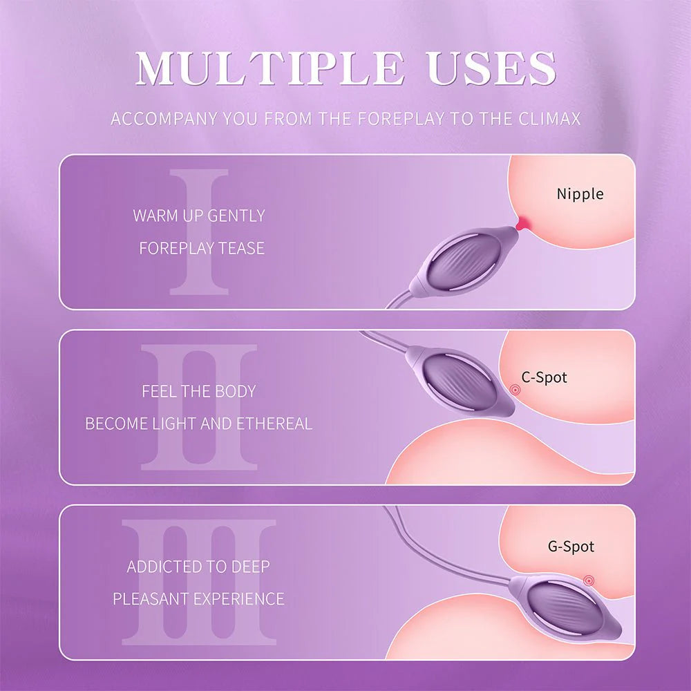 PreviousNext       Mini G-spot Vibrator: 10 Powerful Modes, Waterproof Adult Sex Toy for Women - AVYXO