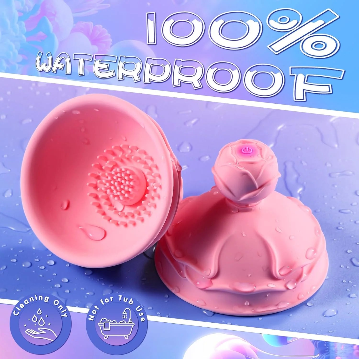 PreviousNext       Nipple Toys Sex Toys for Women- Female Sex Toys adylt Toys Sucking Stimulator with 10 Rotating for Nipple Clitoral Vibration - AVYXO