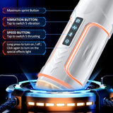 AAVIBE Automatic Male Masturbator - 5 Thrusting & Vibrating Modes, Pocket Pussy for Men - AVYXO