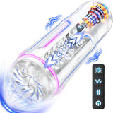 AAVIBE Automatic Male Masturbator - 5 Thrusting & Vibrating Modes, Pocket Pussy for Men - AVYXO