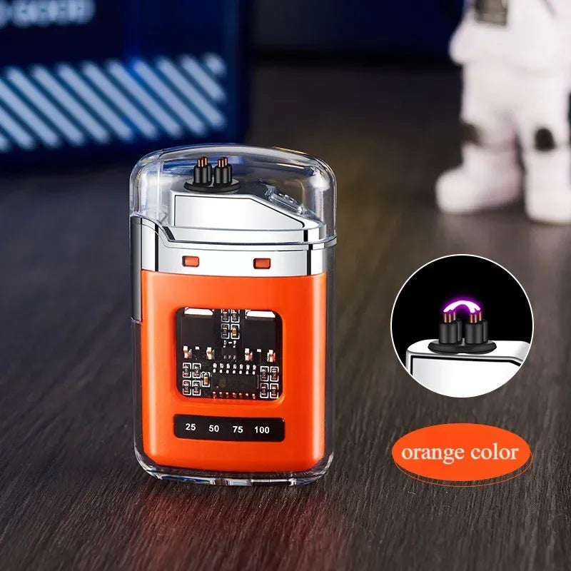 Transparent shell outdoor waterproof electronic pulse power display lighte - AVYXO