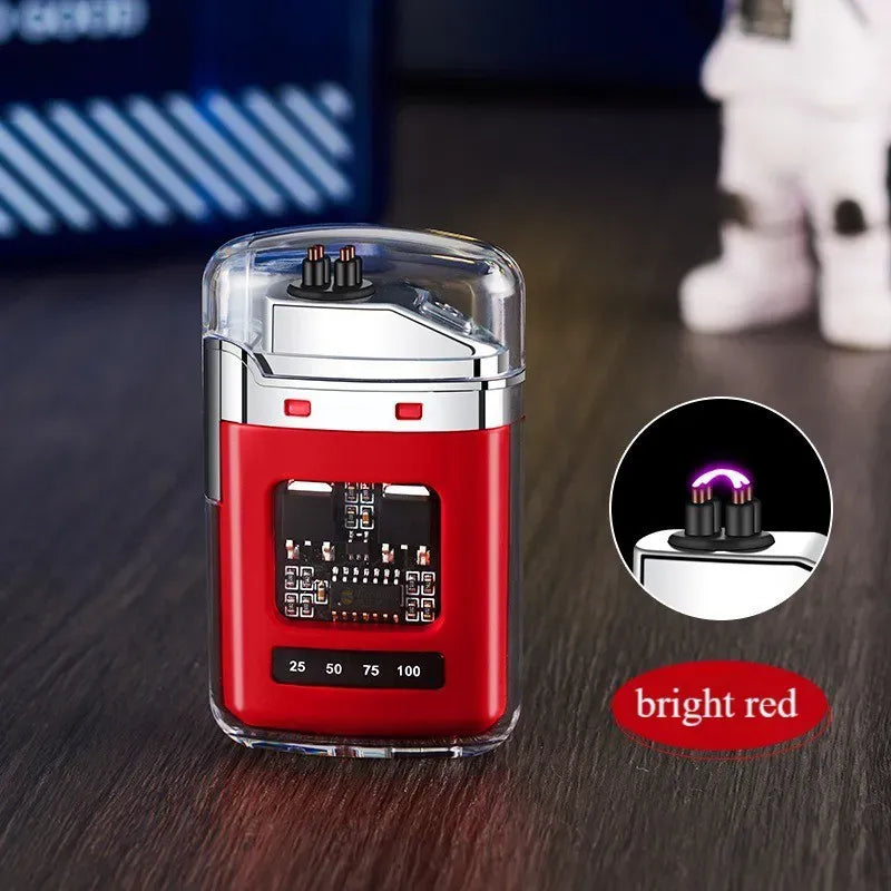 Transparent shell outdoor waterproof electronic pulse power display lighte - AVYXO