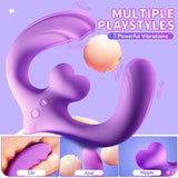 Strapless G-Spot Dildo - 3 Motors & 10 Vibrations - AVYXO