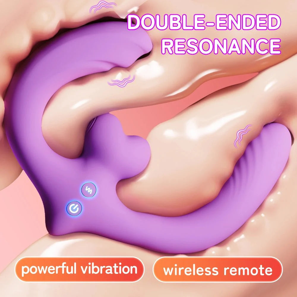 Strapless G-Spot Dildo - 3 Motors & 10 Vibrations - AVYXO